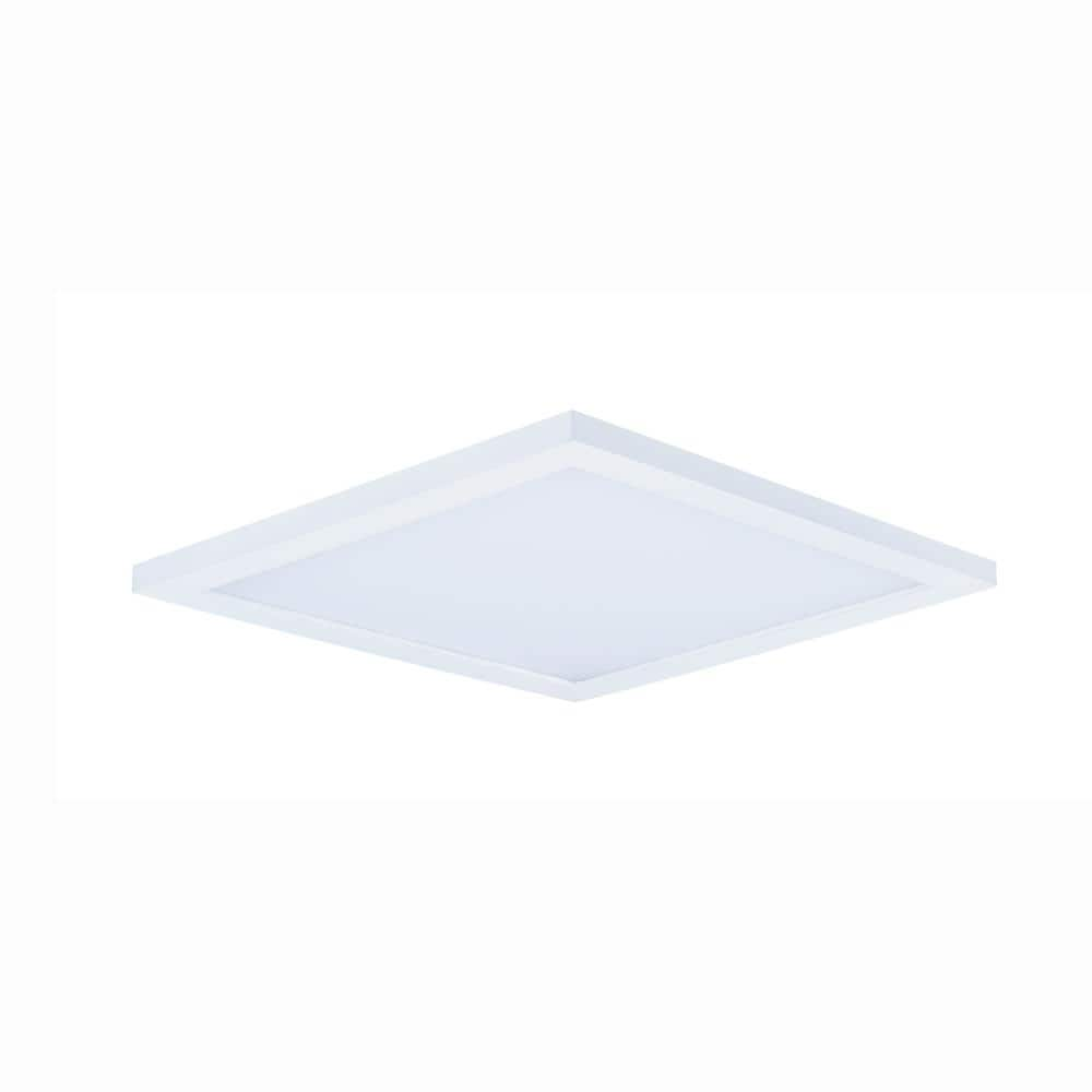 Maxim Lighting Wafer 15 in. SQ Integrated LED Surface Flush Mount 3000K ...