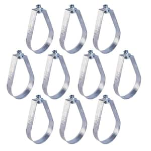 2 in. Swivel Loop Hanger for Vertical Pipe Support in Galvanized Steel (10-Pack)