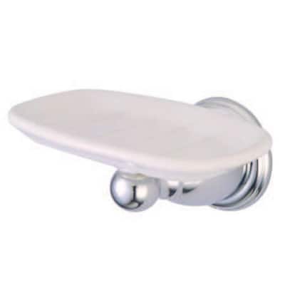 Lenape Part # 197501 - Lenape Wall-Mounted White Ceramic Tub Soap 4 In. X 6  In. - Soap Dispensers & Dishes - Home Depot Pro