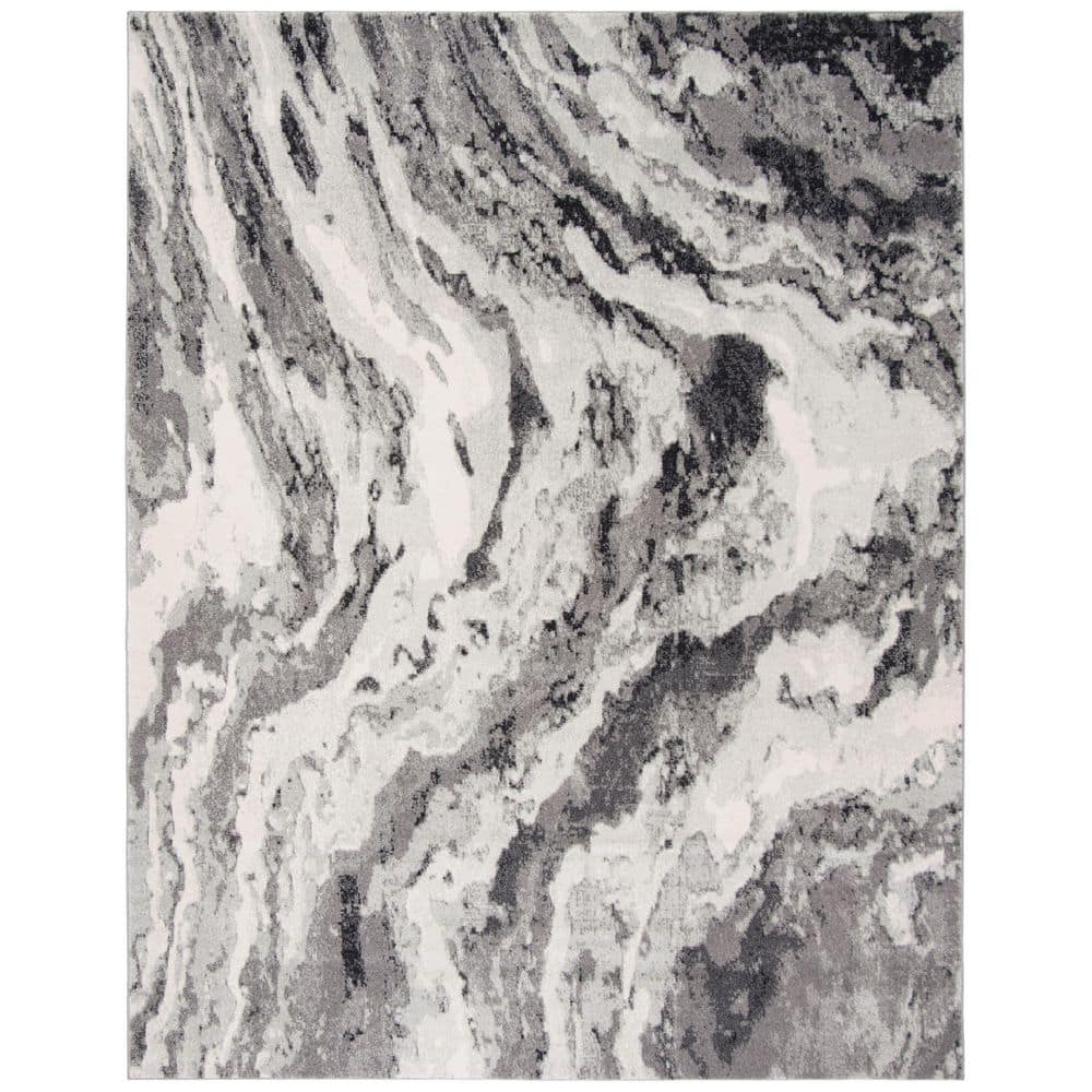 Evoke 9 ft. x 12 ft. Ivory/Gray Abstract Granite Area Rug price history on PriceWatchPro