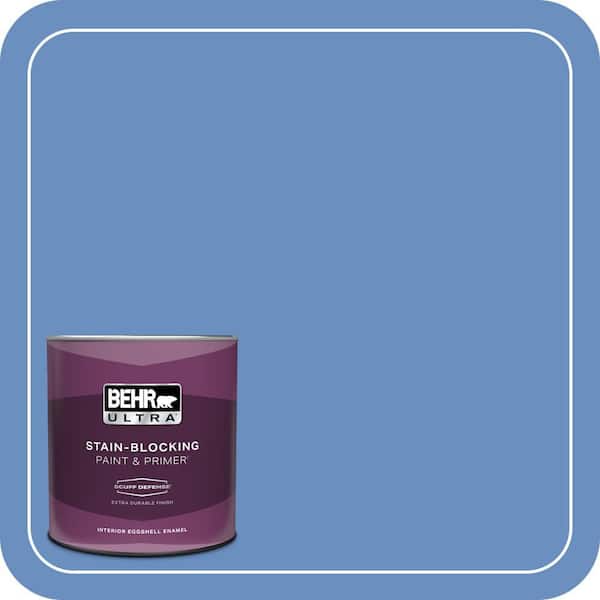 BEHR ULTRA 1 qt. Home Decorators Collection #HDC-MD-02 Lapis Lazuli Extra Durable Eggshell Enamel Interior Paint & Primer