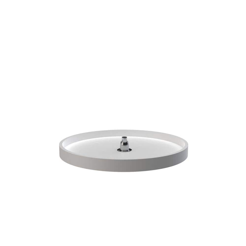 Polymer Full Circle 1-Shelf Lazy Susan w/Bottom Mount Rotating Post for Corner Base Cabinets price history on PriceWatchPro
