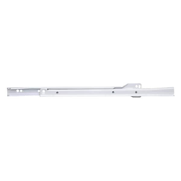 18 in. White Bottom Mount 3/4 Extension Drawer Slide (5-Pairs)
