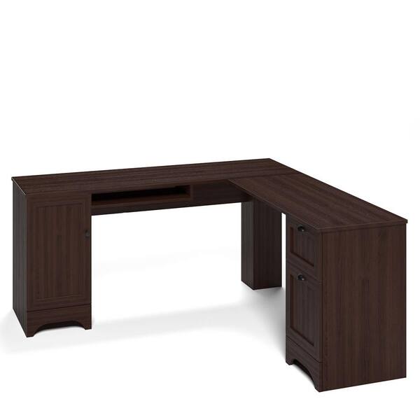 COSTWAY L-Shaped Coputer Desk, 138C Large Reversible Corner Desk - View #12