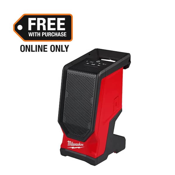 M18 18V Lithium-Ion Cordless Wireless Bluetooth Jobsite Speaker (Tool-Only)