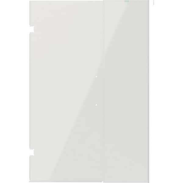 Delta Heavy Hinge 29.53 in. W x 72 in. H x 5/16 in. (8 mm) Pivot Shower Door Glass Panels in Clear Glass (For 50-52 in. Doors)