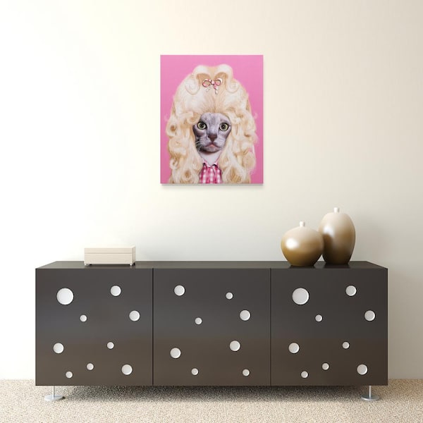 Pets Rock 20 in. x 16 in. GG Graphic Art on Wrapped Canvas Wall