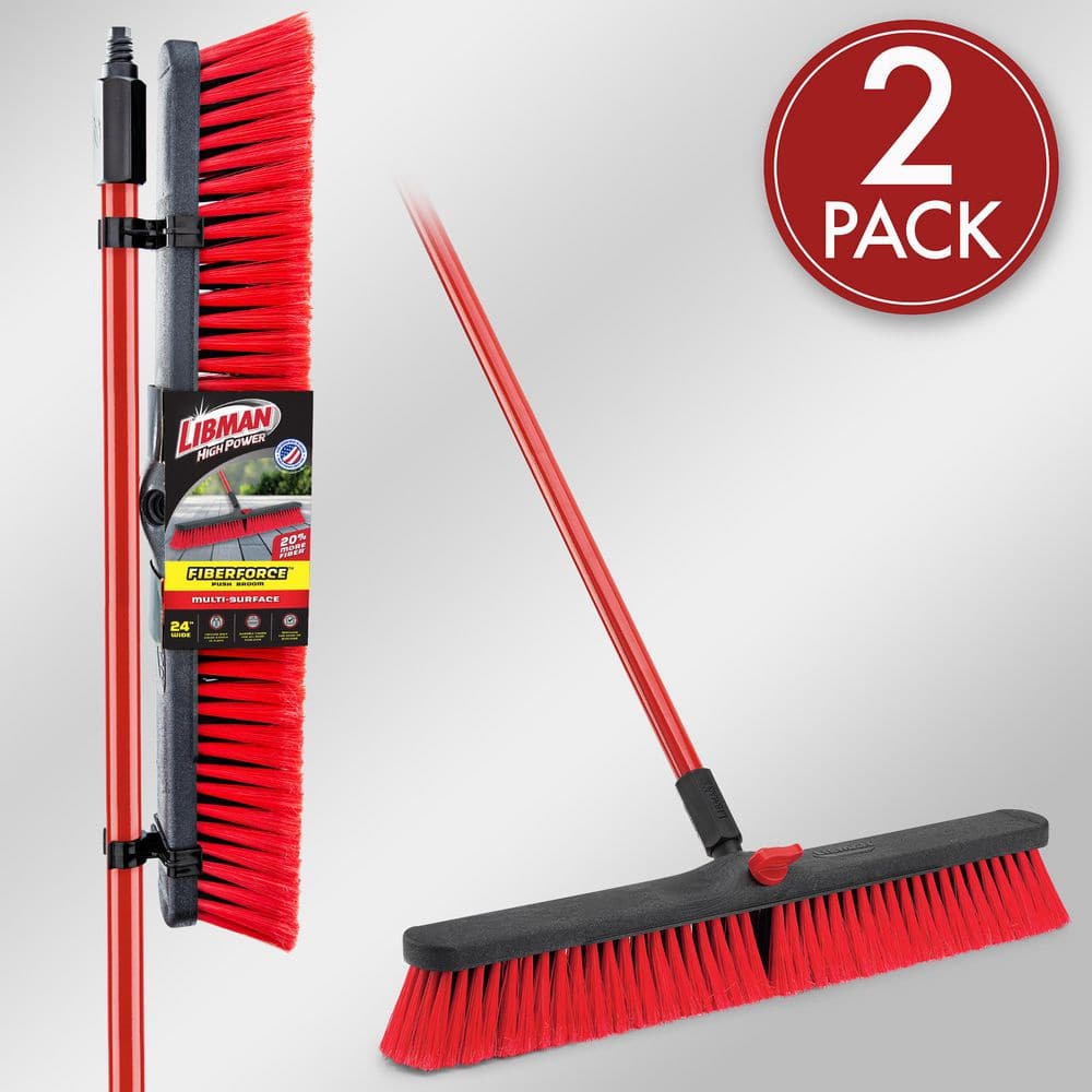 Heavy Duty Industrial Push Brooms, Shop Brooms, Garage Brooms - View #6