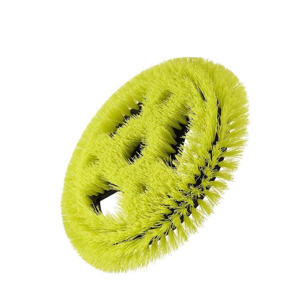 RYOBI 11 in. VORTEX Medium Bristle Brush A95MRB11 - The Home Depot