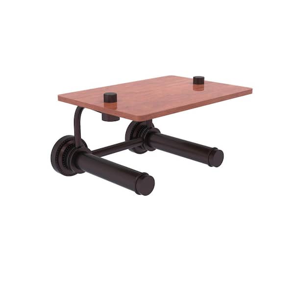 Allied Brass Dottingham Antique Bronze Wall Mount Towel Rack