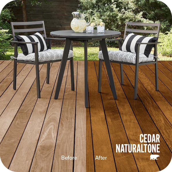 5 gal. #T-533 Cedar Naturaltone Transparent Waterproofing Exterior Wood Finish