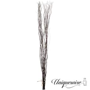 12-Pieces Natural Dry Branches Authentic Willow Sticks, Home, and Wedding Craft 59 in, Vase Filler Garden Hotel Decor