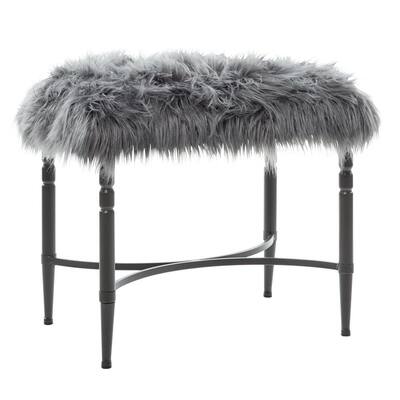 26 In Bar Stools Furniture, Fuzzy White Bar Stools