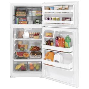 16.6 cu. ft. Top Freezer Refrigerator in White, ENERGY STAR