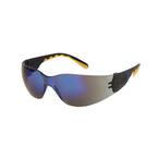 Safety Glasses Track Blue Mirror Lens with Case