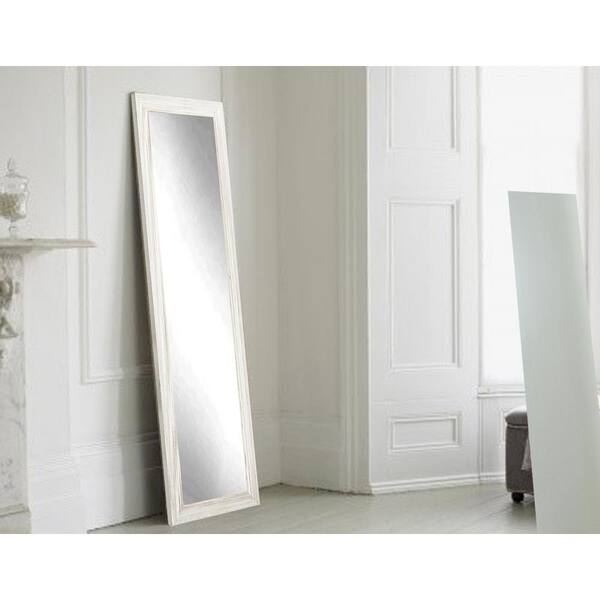 Brandtworks Oversized White Wood Hooks Farmhouse Rustic Mirror 70 5 In H X 21 W Bm18thin The Home Depot - Oversized White Full Length Mirror Brandtworks Oversized White Wood Hooks Farmhouse Rustic Mirror 70 5 In H X 21 W Bm18thin The Home Depot - Oversized White Full Length Mirror