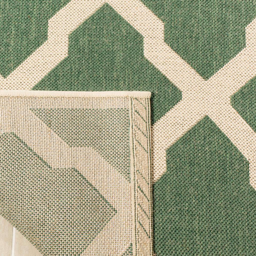 Luxe Cream and Rust Geometric 9' x 12' Synthetic Area Rug