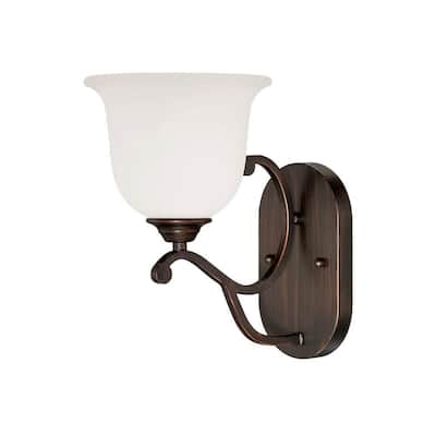 Millennium Lighting 3-light Rubbed Bronze Semi-flush Mount Light With 