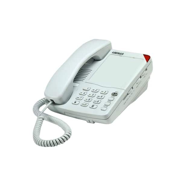Cortelco Colleague Basic Corded Telephone - Frost