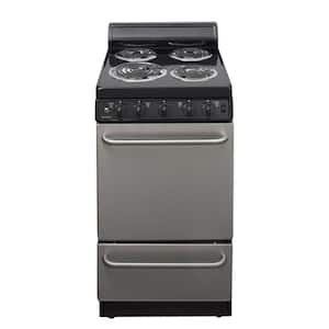 20 in. 2.42 cu. ft. Electric Range in Stainless Steel