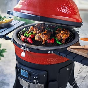 Konnected Joe 18 in. Digital Charcoal Grill and Smoker with Auto-Ignition and Wi-Fi Temperature Control
