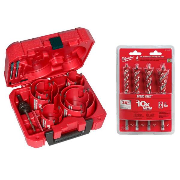 Milwaukee BIG HAWG Carbide Hole Saw Kit 