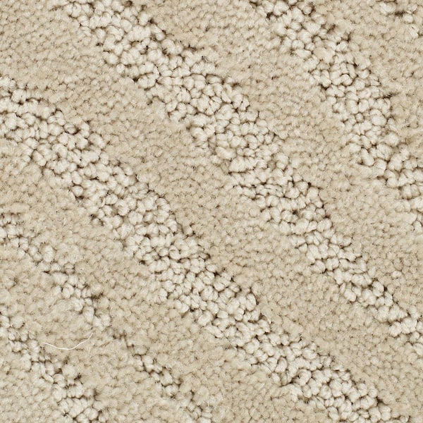 Lifeproof 8 in. x 8 in. Pattern Carpet Sample - Echo Creek -Color Marine Sand