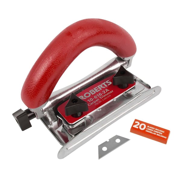 Conventional Carpet Trimmer with 20 Heavy Duty Slotted Blades