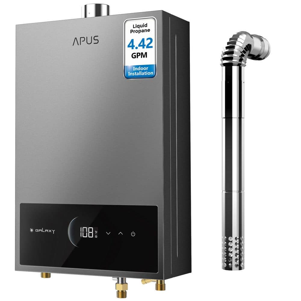 On Demand 4.42 GPM Propane Tankless Water Heater For 2-3 Points Use, 95,000 BTU, Smart Digital Display price history on PriceWatchPro