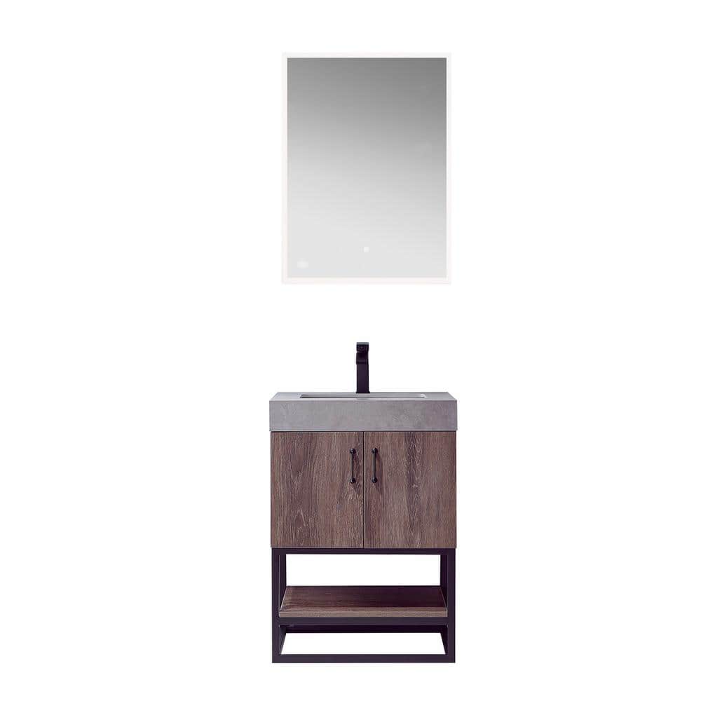ROSWELL Alistair 24 in. W x 22 in. D x 34 in. H Single Sink Bath Vanity