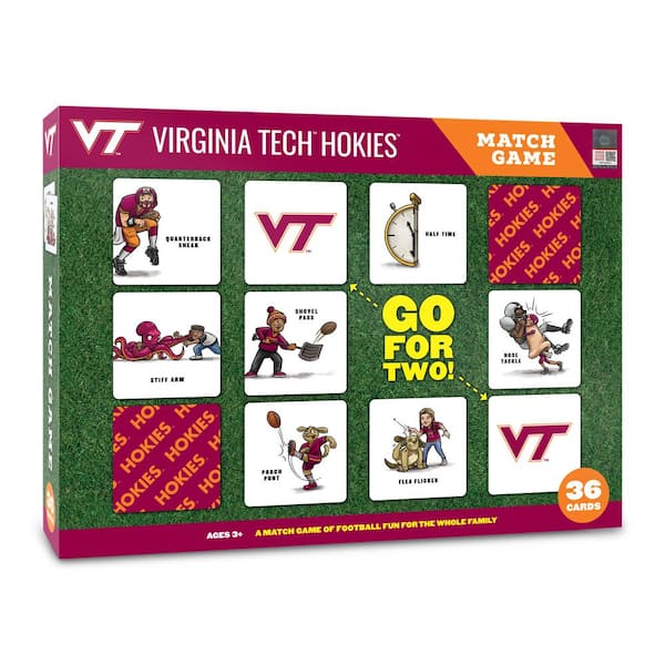 YouTheFan NCAA Virginia Tech Hokies Licensed Memory Match Game