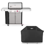 Genesis® S-335 Propane Gas Grill, Stainless Steel with Premium Cover Included