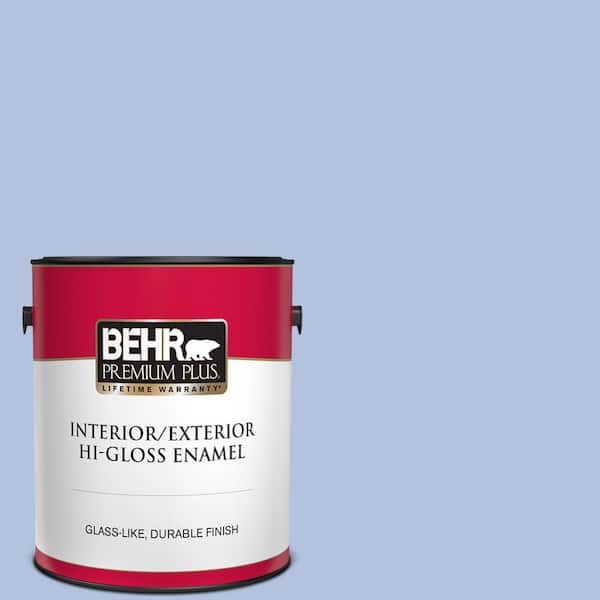 BEHR PREMIUM PLUS 1 gal. #M540-3 Eternal Elegance Hi-Gloss Enamel Interior/Exterior Paint