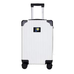 Indiana Pacers premium 2-Toned 21 in. Carry-On Hardcase in White