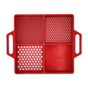 Flexible Organizing Tray Red