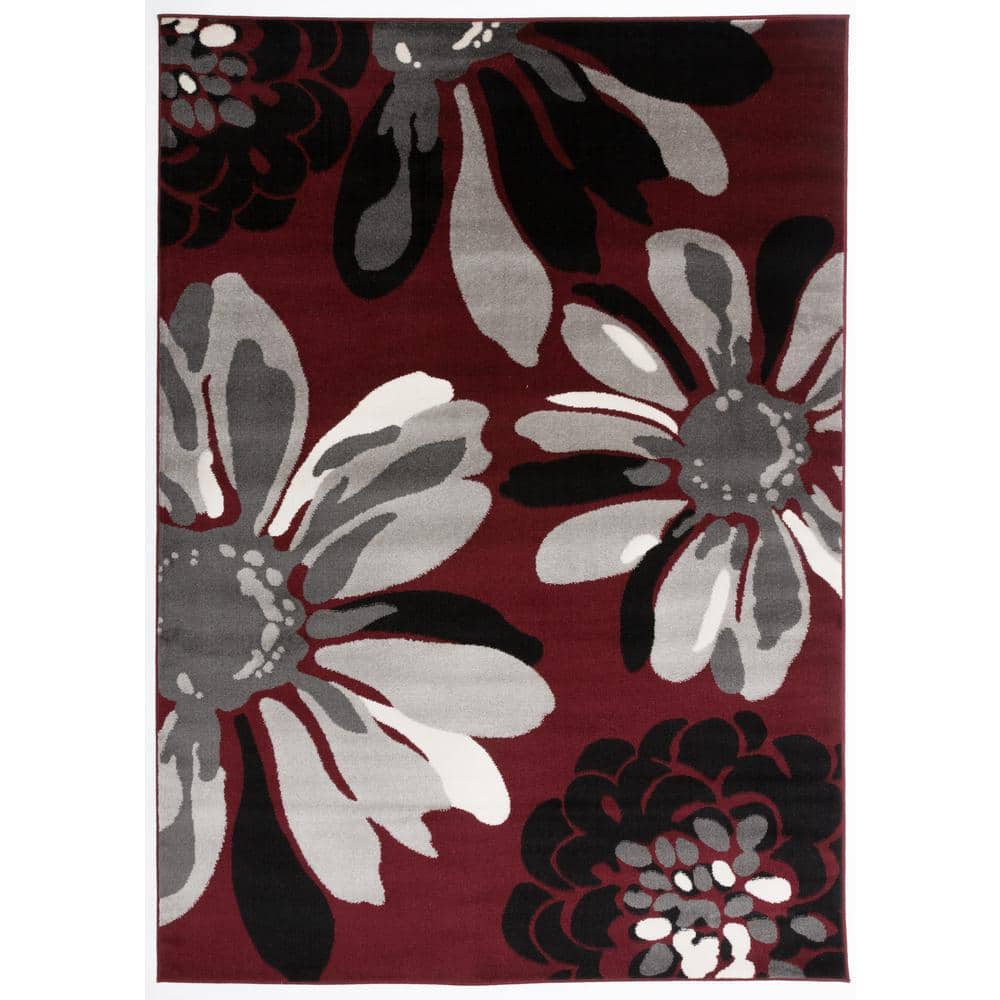 Red World Rug Gallery Area Rugs 374 Red 8x10 64 1000 