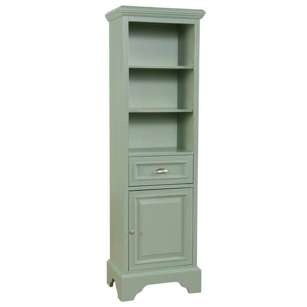 Sadie 20 in. W x 14 in. D x 64.5 in. H Bath Linen Cabinet in Dove Grey Sadie 20 in. W x 14 in. D x 64.5 in. H Bath Linen Cabinet in Dove Grey