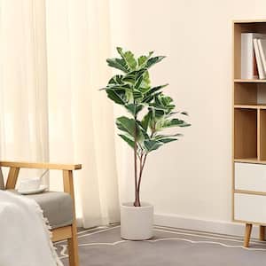 3.6 ft. Artificial Rubber Tree Plant
