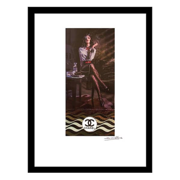 VENICE BEACH Collections Designer Fashion Model by Fairchild Paris Framed Graphic Print People Poster Art Print 18 in. x 14 in.