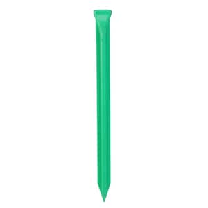 12 in. Heavy-Duty Green All Purpose Utility Peg Stakes (4-Count)