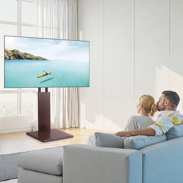 Universal TV Stand, Retractable Height Adjustable Wall Mount for 32 in. - 70 in. Screens in TVs Swivel TV Mount Stand
