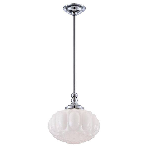 Unbranded Muso Collection 1-Light Chrome Pendant