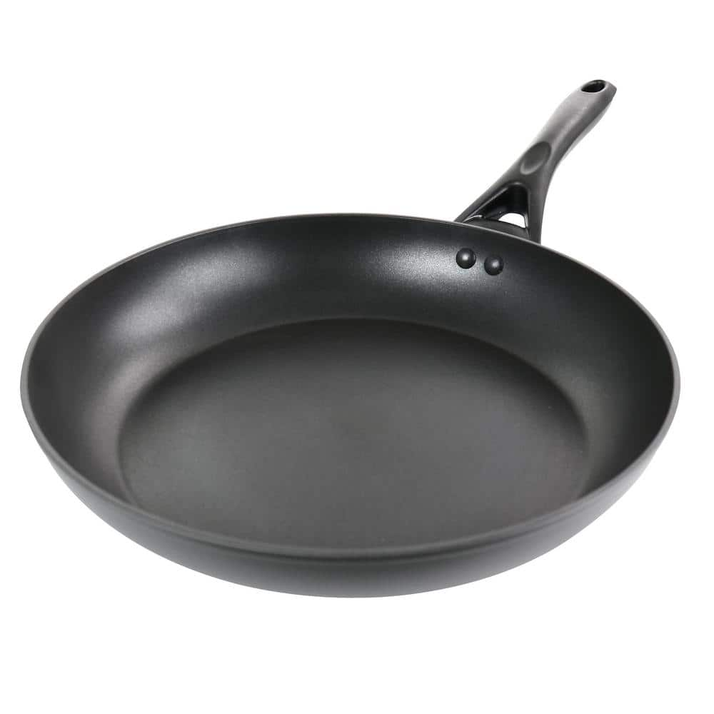 Oster Kingsway 8 inch Aluminum Nonstick Frying Pan in Black