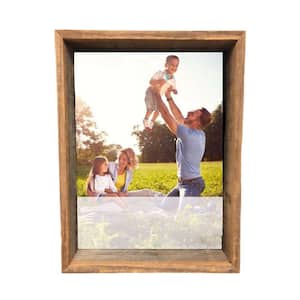 Victoria 6 in. W. x 6 in. Weathered Gray Picture Frame