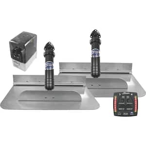 Classic Hydraulic Trim Tab Kit With OBI9000H Integrated Helm Control, 18 in. x 12 in.