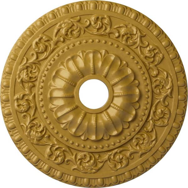 Ekena Millwork 2-1/8 in. x 23-1/2 in. x 23-1/2 in. Polyurethane Vaduz Ceiling Medallion Moulding