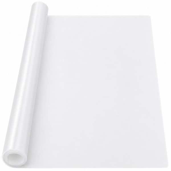 36 in. x 24 in. Silicone Mat Heat Resistant Mats for Countertop, Multipurpose Large Silicone Mats, Translucent