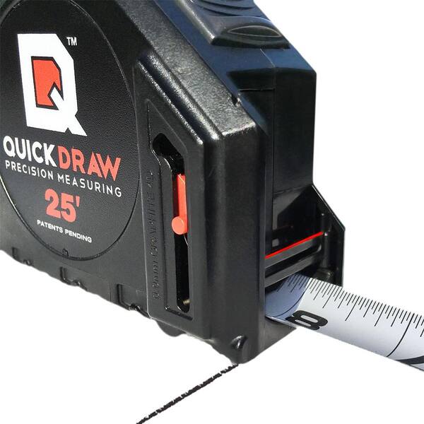 QuickDraw - 25 ft. Self-Marking Tape Measure