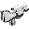 Glacier Bay Shower Arm Mount in Chrome 3075-532 - The Home Depot