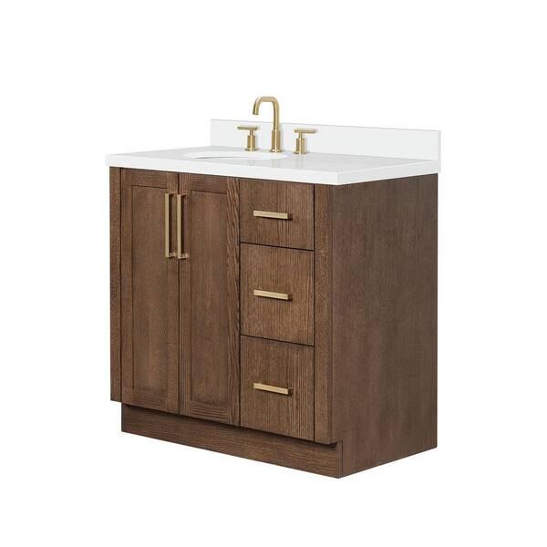 ARIEL Loren 36 in. Single Sink Freestanding Bathroom Vanity in ARIEL Loren 36 in. Single Sink Freestanding Bathroom Vanity in